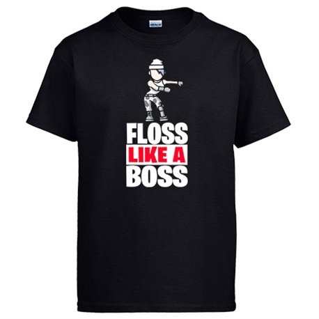 Camiseta parodia Floss Like A Boss