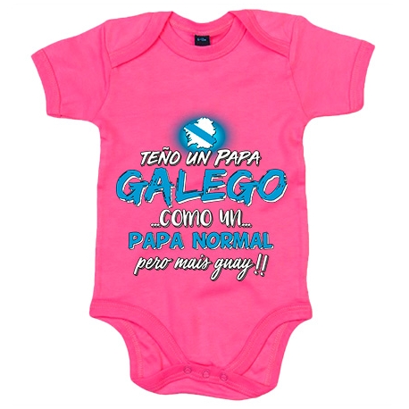 Body bebé teño un papá Galego como un papá normal pero mais guay