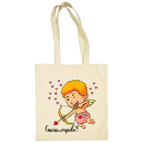 Bolsa de tela gracias Cupido San Valentín día de los enamorados
