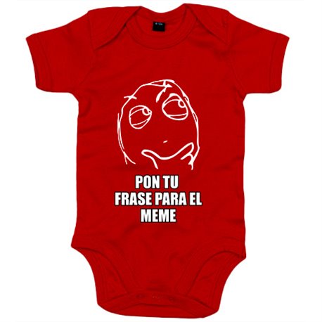 Body bebé personalizable con nombre dinos tu frase para el meme