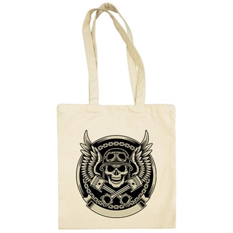 Bolsa de tela moteros Angel Of Death