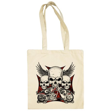 Bolsa de tela para moteros cañeros