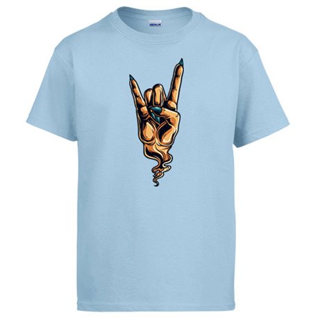 Camiseta mano Cuernos del Diablo