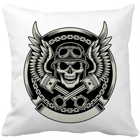 Cojín con relleno moteros Angel Of Death