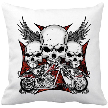 Cojín con relleno para moteros cañeros