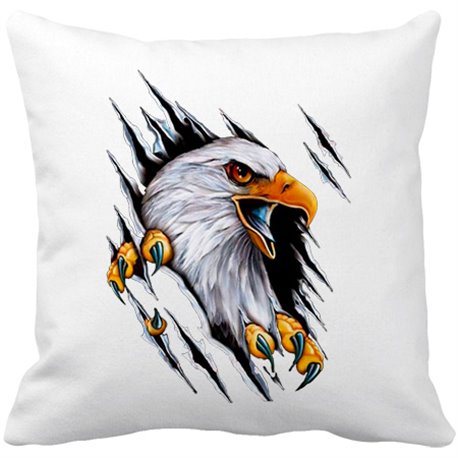 Cojín con relleno águila moteros