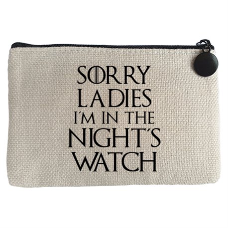 Monedero Juego de Tronos Sorry Ladies I Am In The Night s Watch