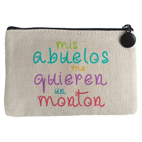 Monedero Mis abuelos me quieren un montón