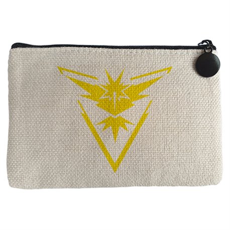 Monedero Pokemon Go equipo Instinto Instinct amarillo