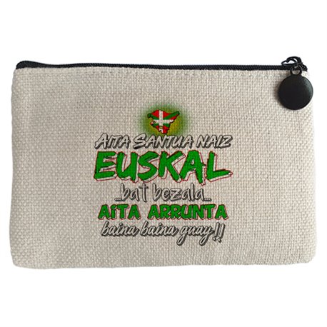 Monedero Aita Santua Naiz Euskal bat bezala aita arrunta baina baina guay
