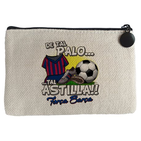 Monedero De tal palo tal astilla Barcelona fútbol