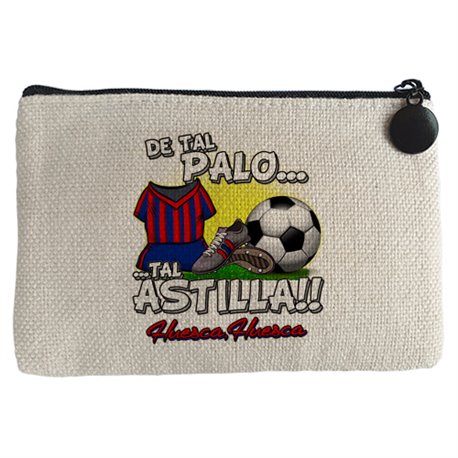 Monedero de tal palo tal astilla Huesca fútbol