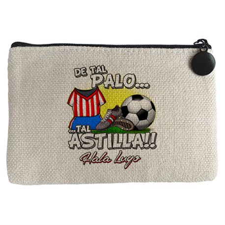 Monedero de tal palo tal astilla Lugo fútbol