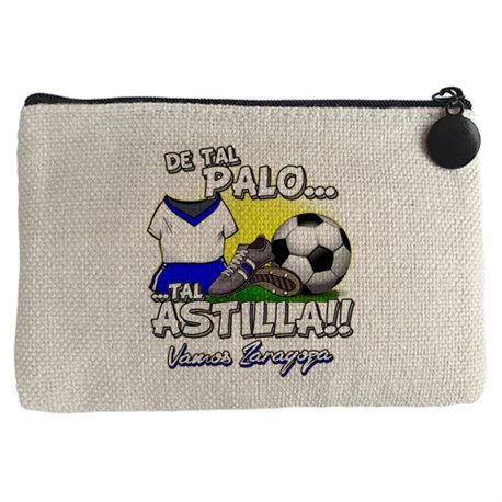 Monedero De tal palo tal astilla Zaragoza fútbol