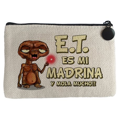 Monedero E.T. esta es mi madrina y mola mucho ET El Extraterrestre