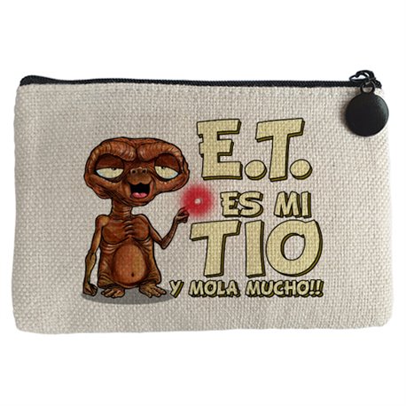 Monedero E.T. esta es mi Tio y mola mucho ET El Extraterrestre