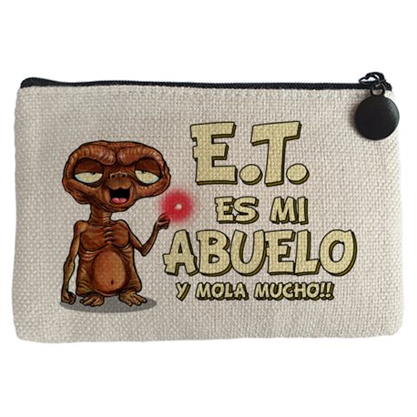 Monedero E.T. este es mi abuelo y mola mucho ET El Extraterrestre