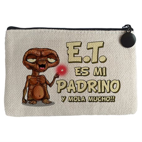 Monedero E.T. este es mi padrino y mola mucho ET El Extraterrestre
