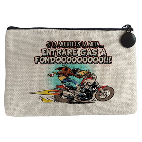 Monedero Entraré Gas a fondo