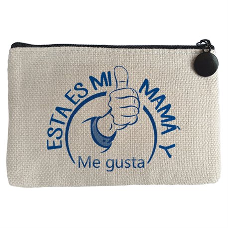 Monedero esta es mi mamá y Me gusta