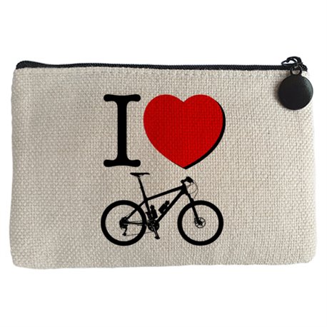 Monedero I Love bicicleta