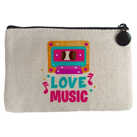 Monedero Love Music casete