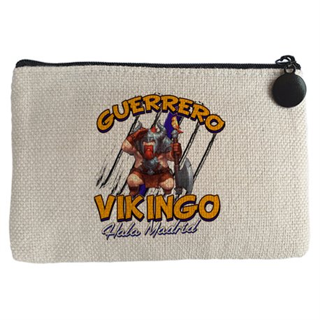 Monedero Madrid fútbol Guerrero Vikingo Hala Madrid