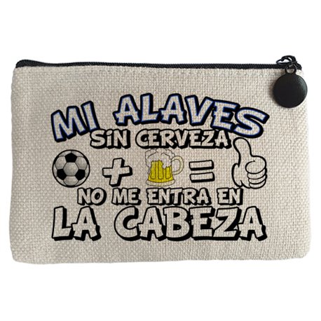 Monedero mi Alavés sin Cerveza no me entra en la cabeza