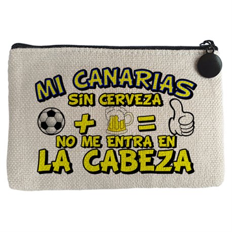 Monedero Mi Canarias sin Cerveza no me entra en la cabeza