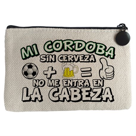 Monedero Mi Córdoba sin Cerveza no me entra en la cabeza