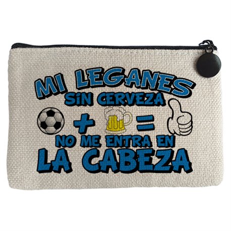 Monedero Mi Leganés sin Cerveza no me entra en la cabeza