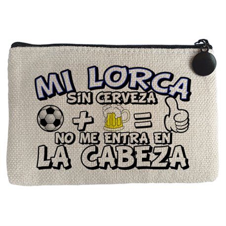 Monedero Mi Lorca sin Cerveza no me entra en la cabeza