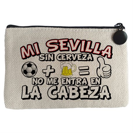 Monedero Mi Sevilla sin Cerveza no me entra en la cabeza
