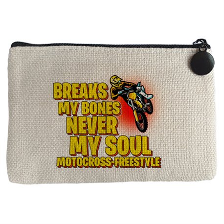 Monedero Motocross Freestyle Breaks My Bones Never My Soul