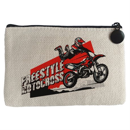 Monedero Motocross Freestyle Superman Jump