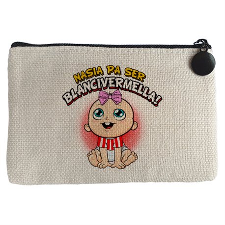 Monedero nacida para ser Blancivermella Girona fútbol