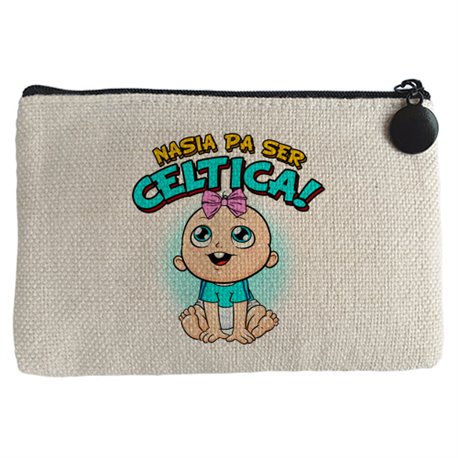Monedero nacida para ser Céltica Celta fútbol