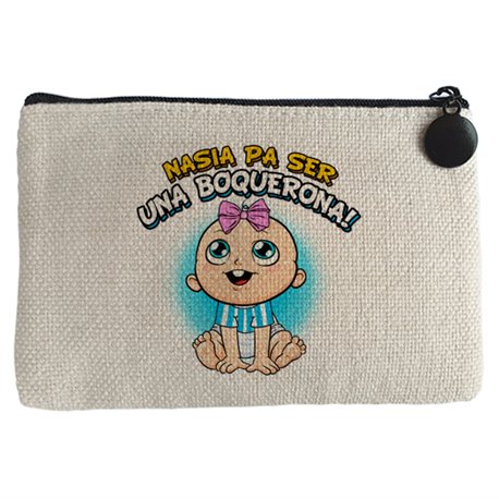 Monedero nacida para ser una Boquerona Málaga fútbol