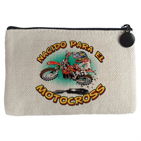 Monedero nacido para el Motocross