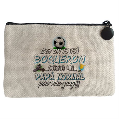 Monedero soy un papá Boquerón como un papá normal pero más guay