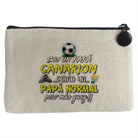 Monedero soy un papá Canarión como un papá normal pero más guay