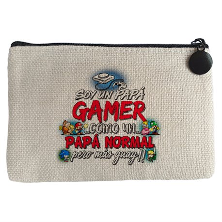 Monedero soy un papá Gamer como un papá normal pero más guay