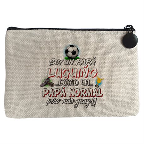 Monedero soy un papá Luguiño como un papá normal pero más guay