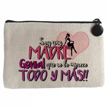 Monedero soy una madre genial que se lo merece todo y más