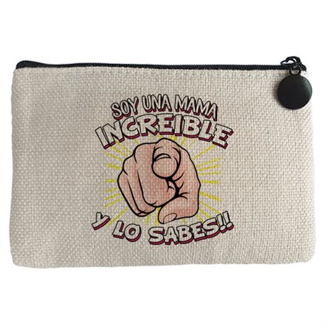 Monedero soy una mamá increíble y los sabes