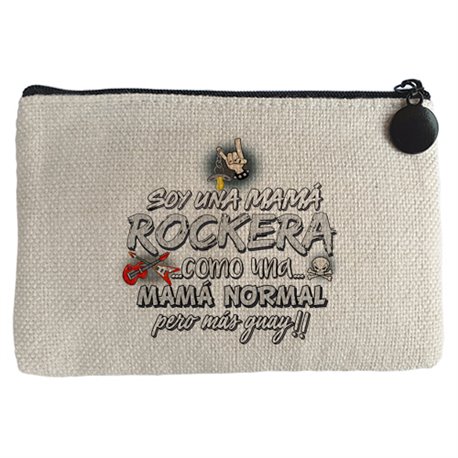 Monedero soy una mamá rockera guay