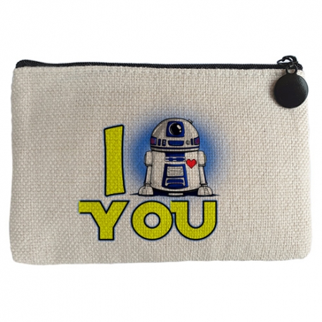Monedero Star Wars I Love You R2D2 androide