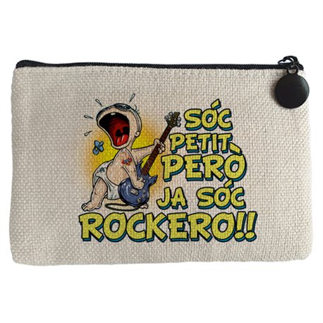 Monedero Sóc petit però ja sóc rockero