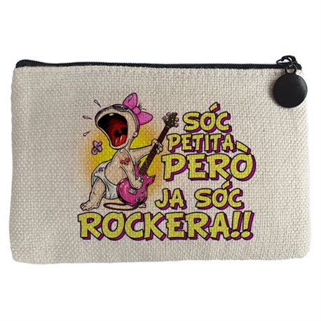 Monedero Sóc petita però ja sóc rockera