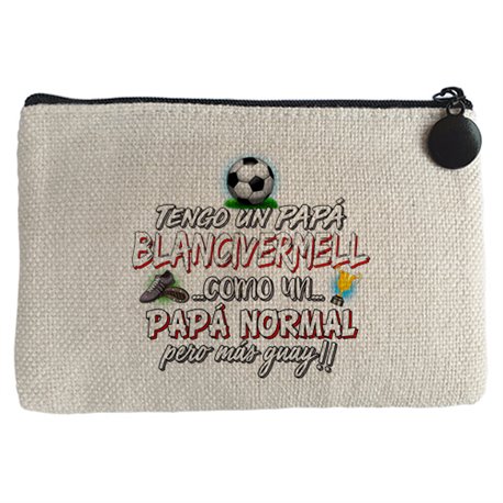 Monedero tengo un papá Blancivermell como un papá normal pero más guay